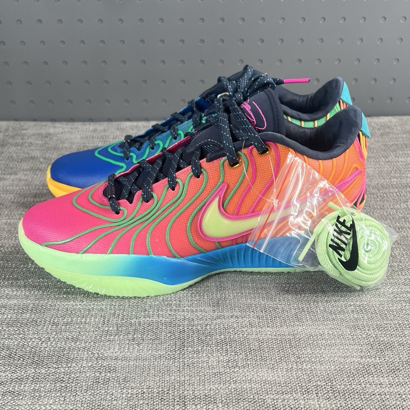 Nike LeBron James XXI 21 Optimism Multicolor Sneakers HF5353-400 Men’s Size 10