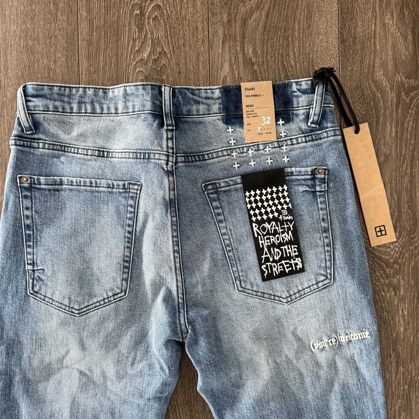 Ksubi Van Winkle Relik Jeans Size 32 (BNWT)