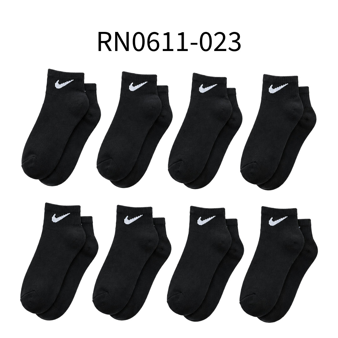 Nike Kids Ankle Socks Lightweight 8-Pack Vary in Size and Color New with Tag