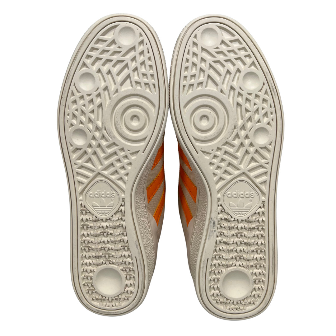 Adidas Men’s Busenitz Pro IE3096 Crystal Sand/ Bright Orange/ Gold Metallic 8