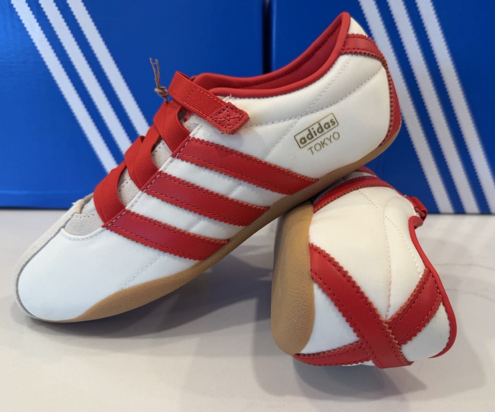 adidas Tokyo MJ Cream White Red [Size 5-10 Women] *FAST SHIP* IH3999