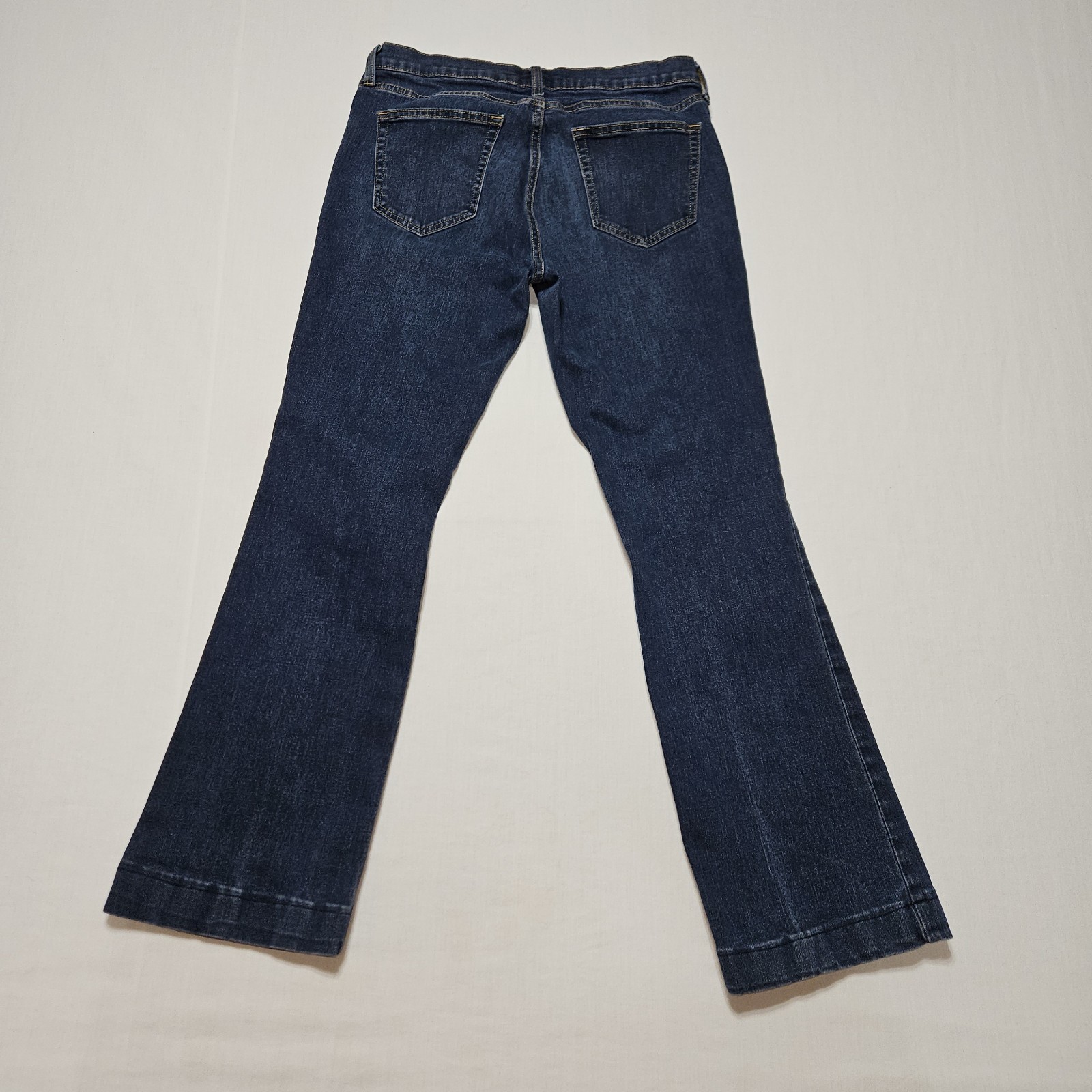 Gap Womens Bootcut Jeans 8 29 Regular Dark Rinse Stretch Denim Blue Flare Pants