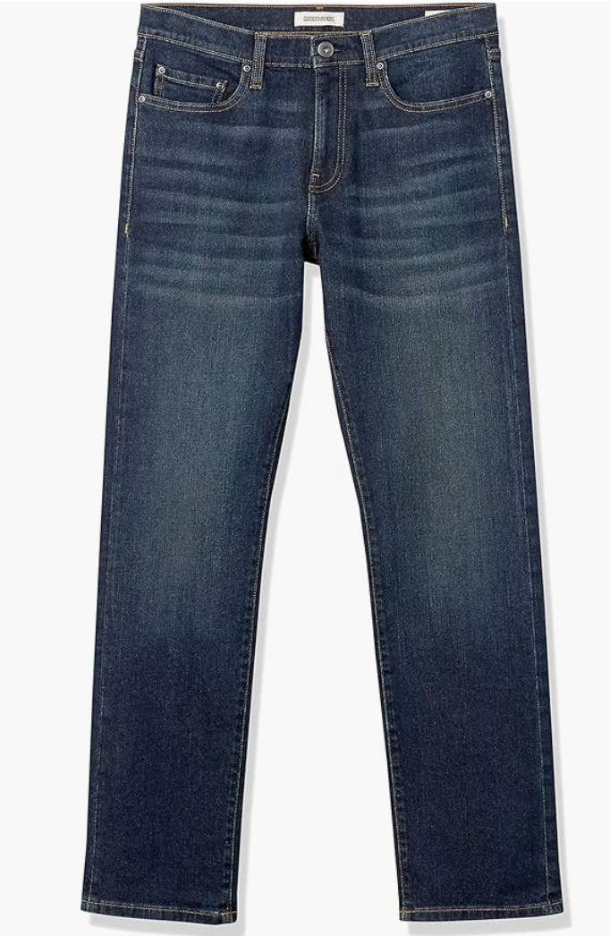 Goodthreads Men’s Denim PantsComfort Stretch Slim Jeans Dark Blue 30 W x 29 L