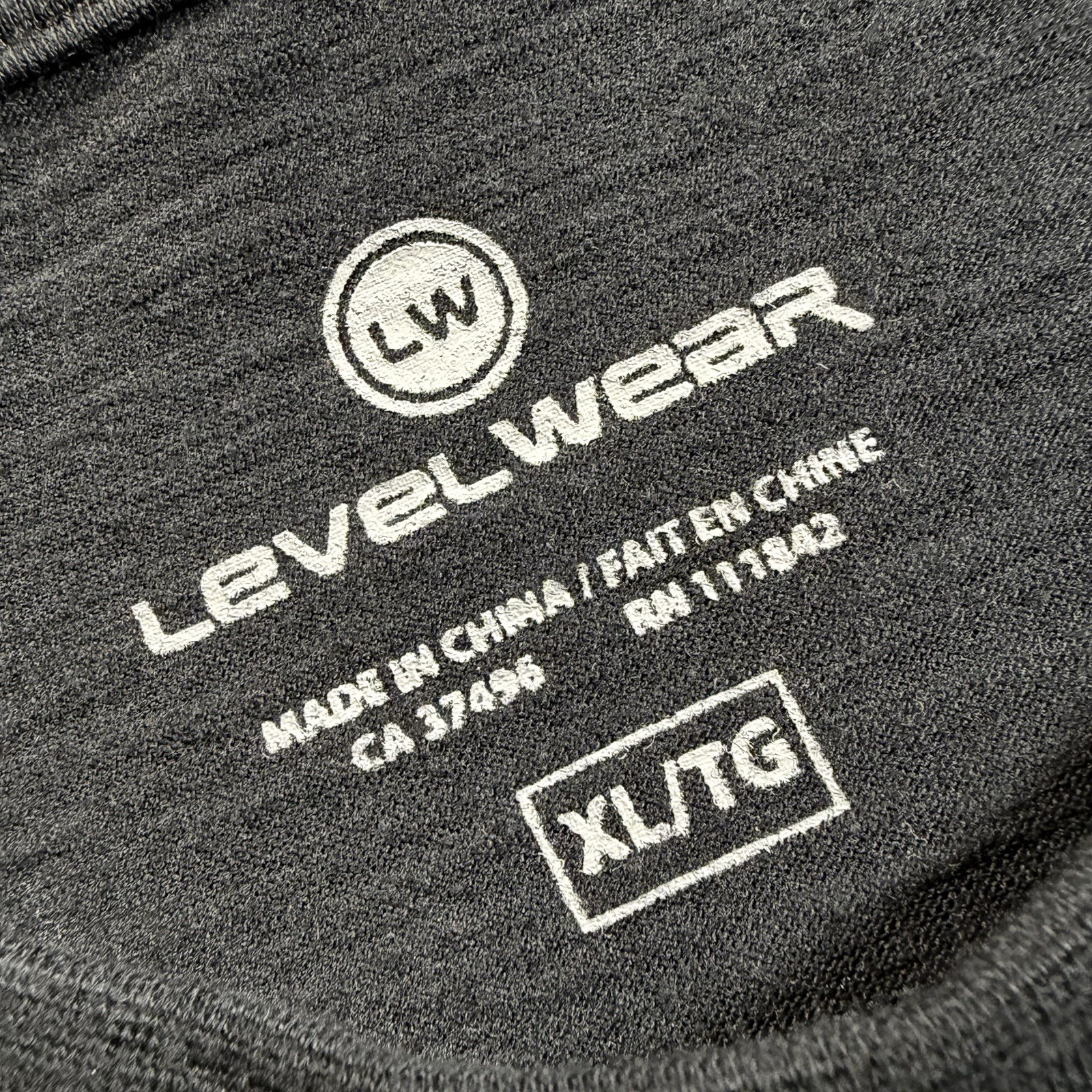 Level Wear 1860 Open Championship Golf Men’s XL Long Sleeve Black