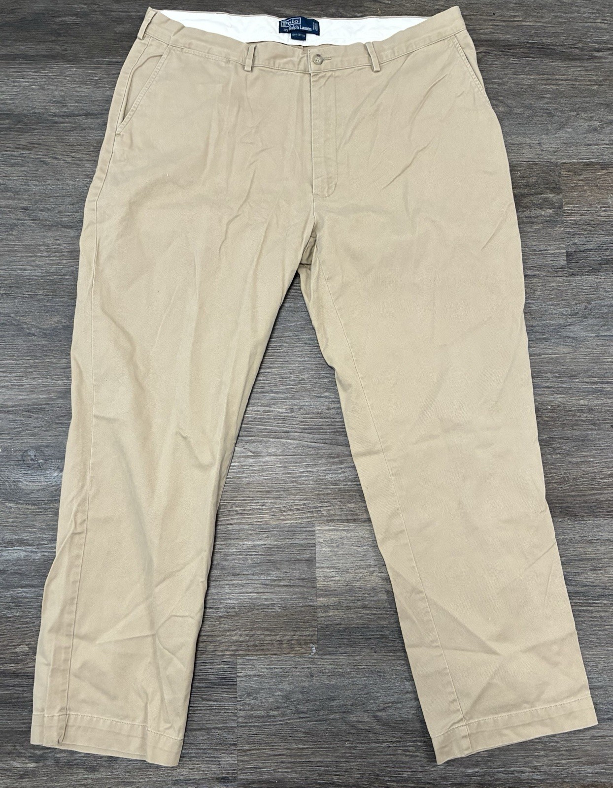 Polo Ralph Lauren Men’s Beige Chino Twill Cotton Pants 40/32 Classic Straight