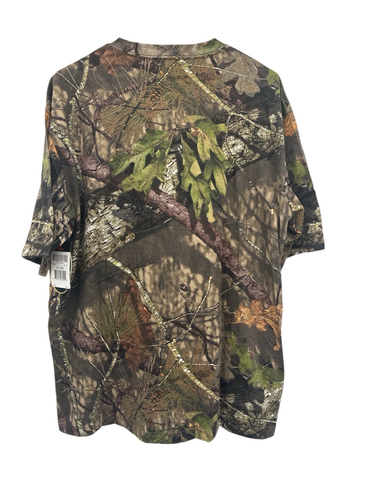 Walls Mossy Oak Camo Pocket T-Shirt Men’s XL Short Sleeve Hunting Tee NWT