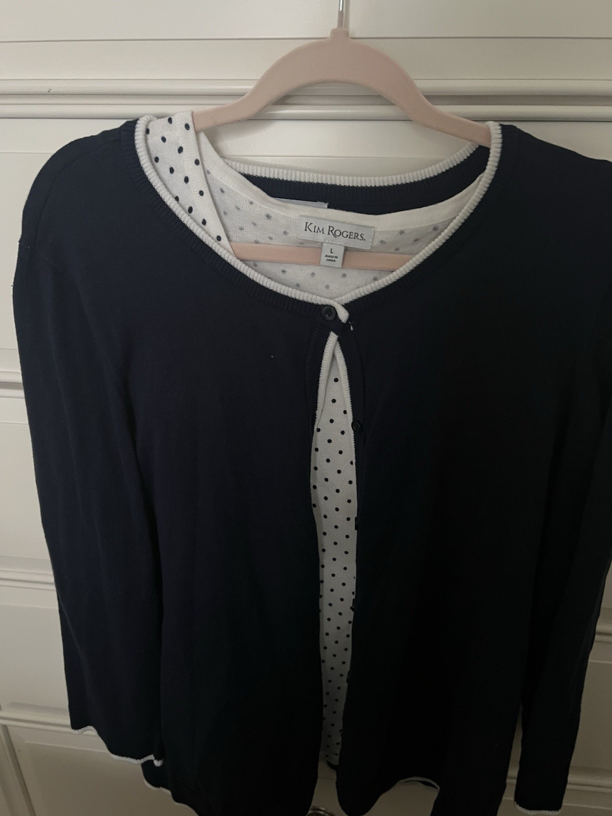 Kim Rogers Women’s Cardigan size large