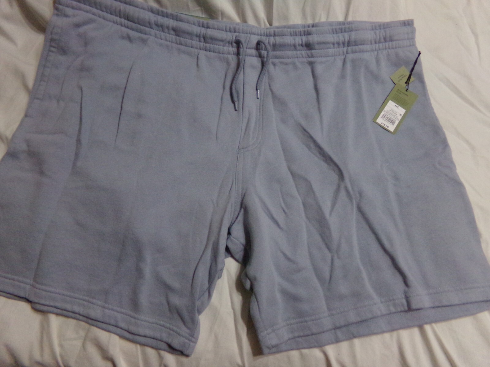 Goodfellow & Co. Men’s Knit 4XL Drawstring Shorts with 8.5 Inseam LIGHT BLUE