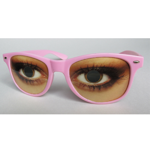 “USA Brown” – Unique Novelty Fun Glasses with Eyes from WeyesEyes.com