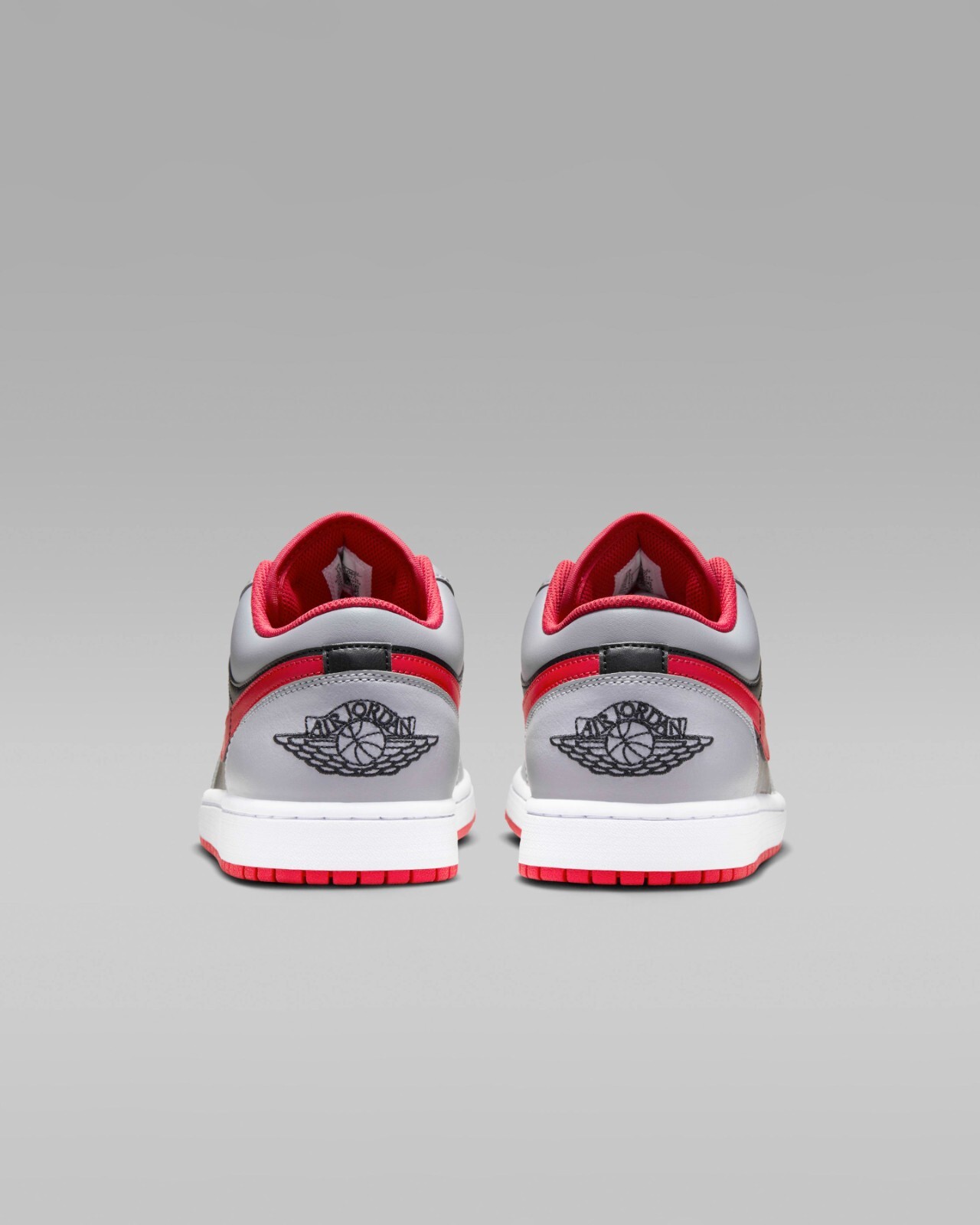 Nike Air Jordan 1 Low “Black/Cement Gray/Fire Red” 553558-060 Mens New [US 7-14]