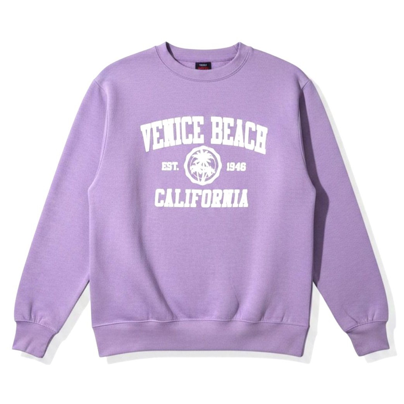 MV Sport NWT Venice Beach California Lavender Oversized Sweatshirt Size Small