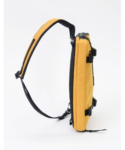 Master-Piece Masterpiece MSPC squared Shoulder Bag Yellow 224103 Made in Japan
