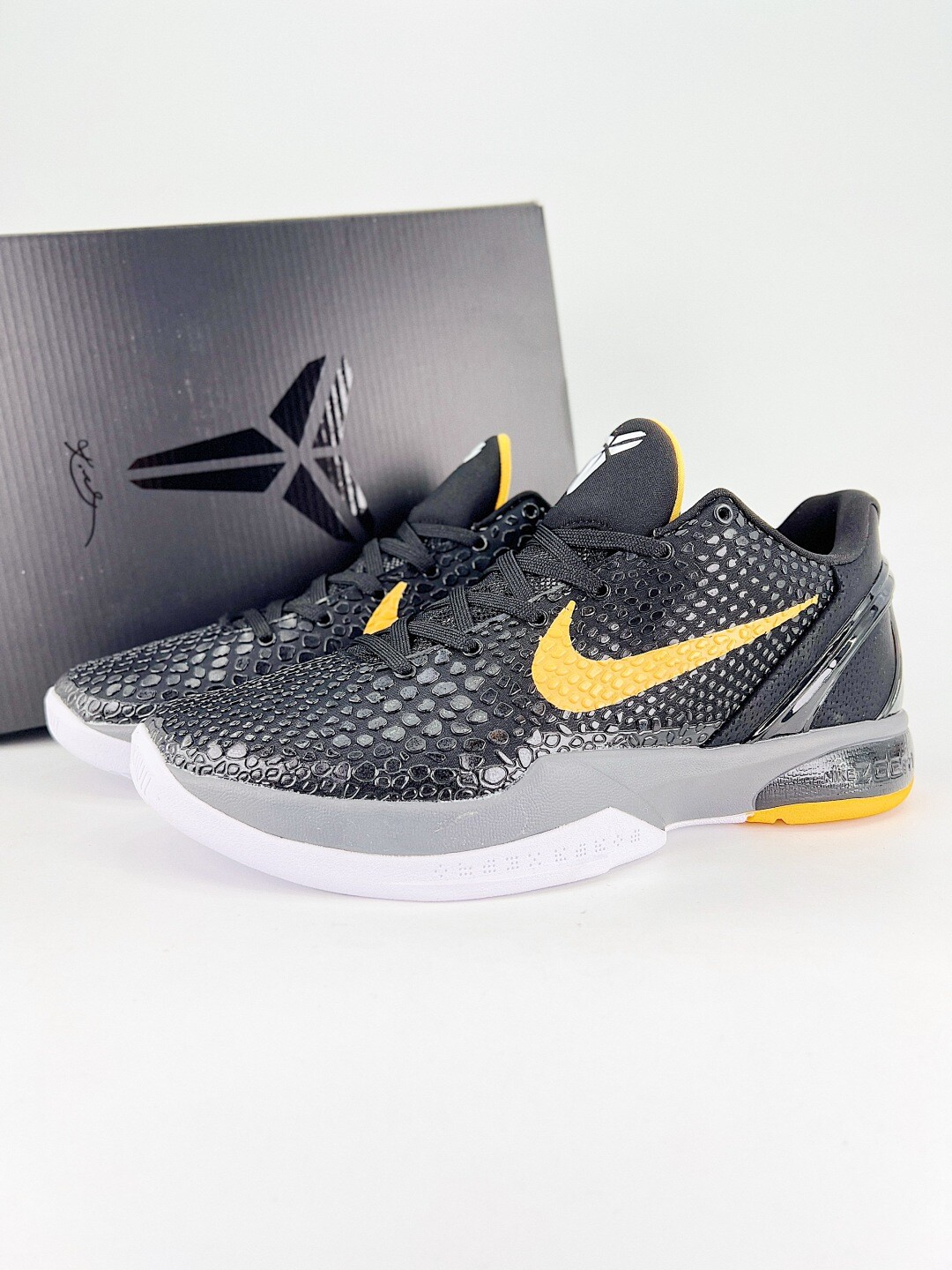 Zoom Kobe 6 ‘Black Del Sol’ Dark Grey/Sol 429659-002