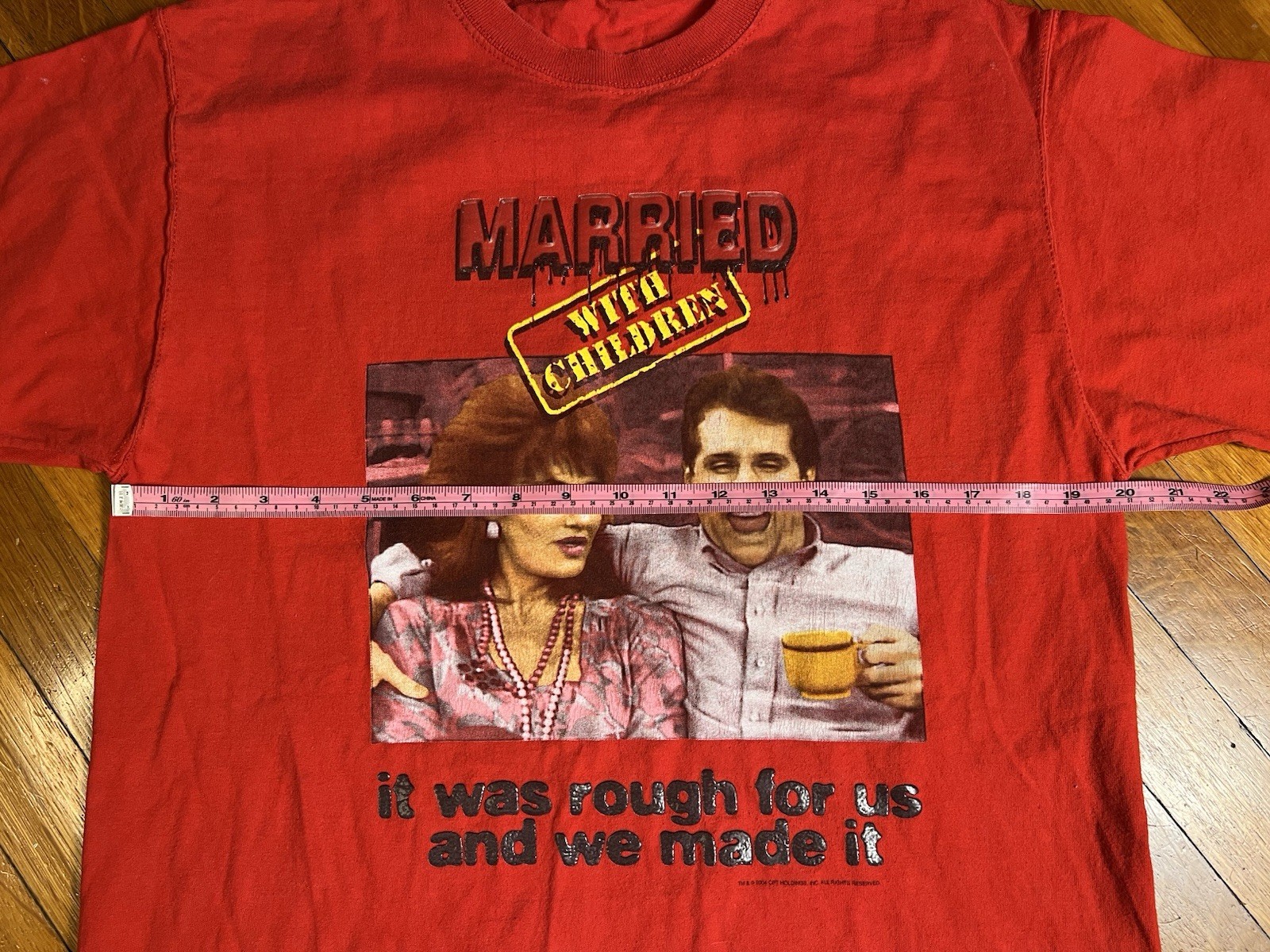 Nostalgic TV Show Vintage Married with Children Unisex T-Shirt Red Al Bundy