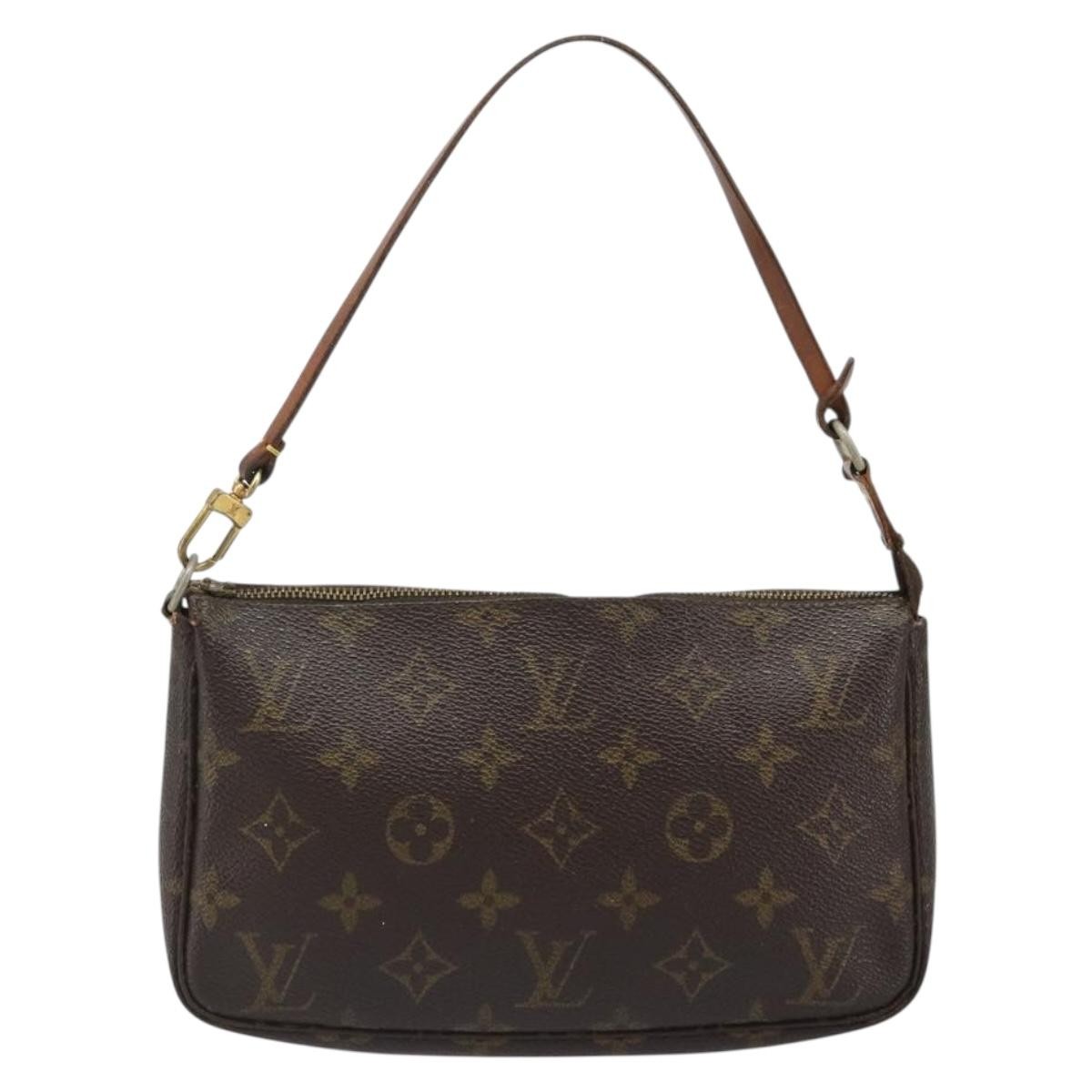 LOUIS VUITTON Monogram Pochette Accessoires Accessory Pouch M51980 Auth 185524