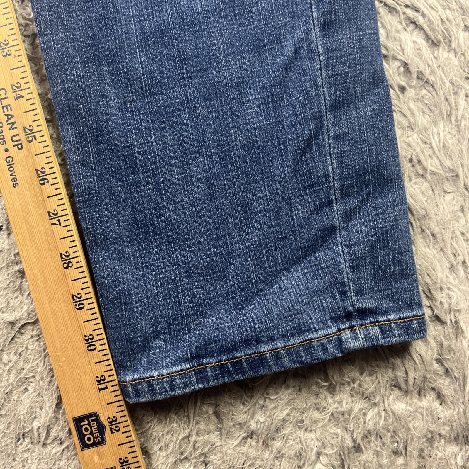 Lucky Brand Mens Jeans 221 Original Straight 32×32 Blue Denim 5 Pocket