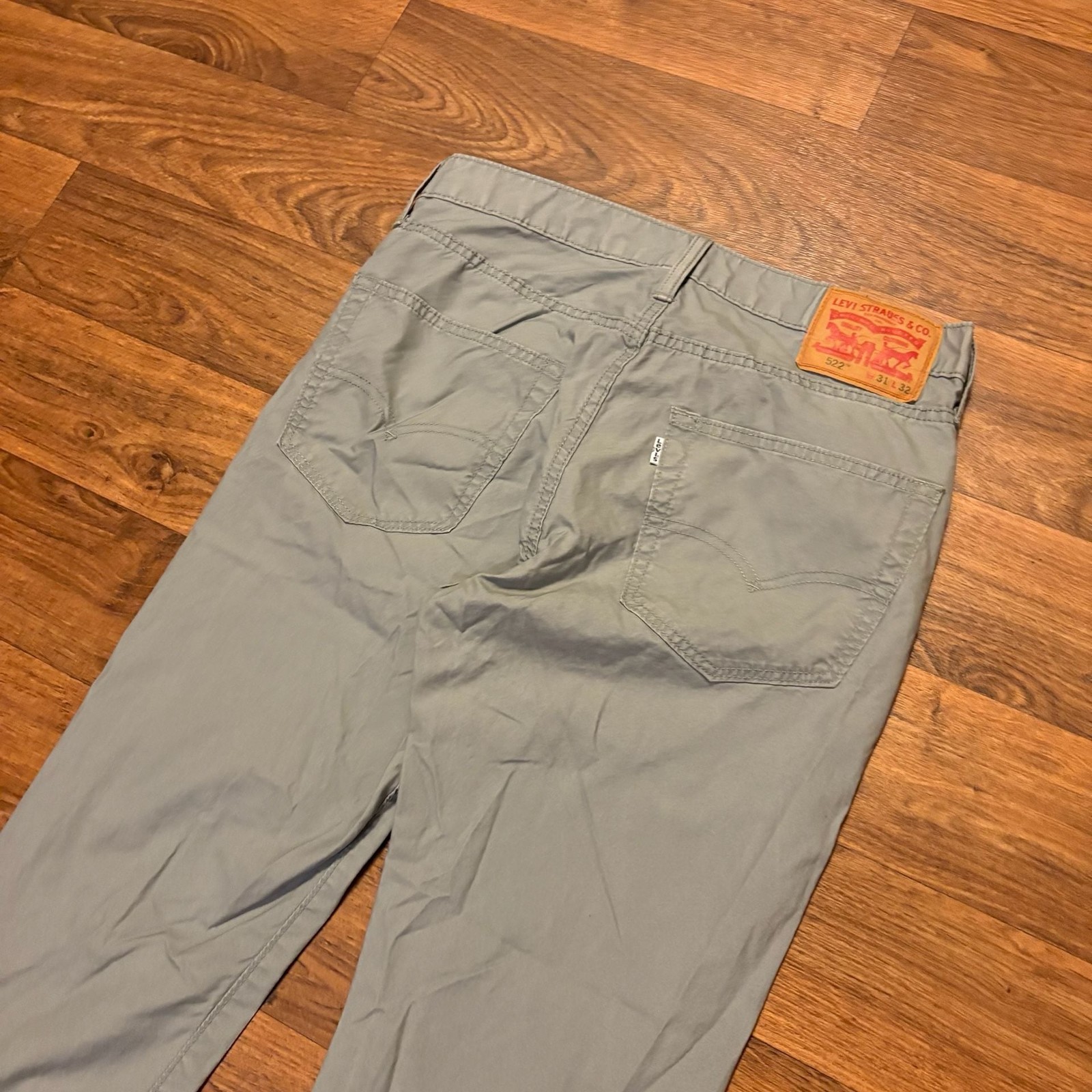 Levi’s 522 Slim Tapered Pants 30×30 Gray
