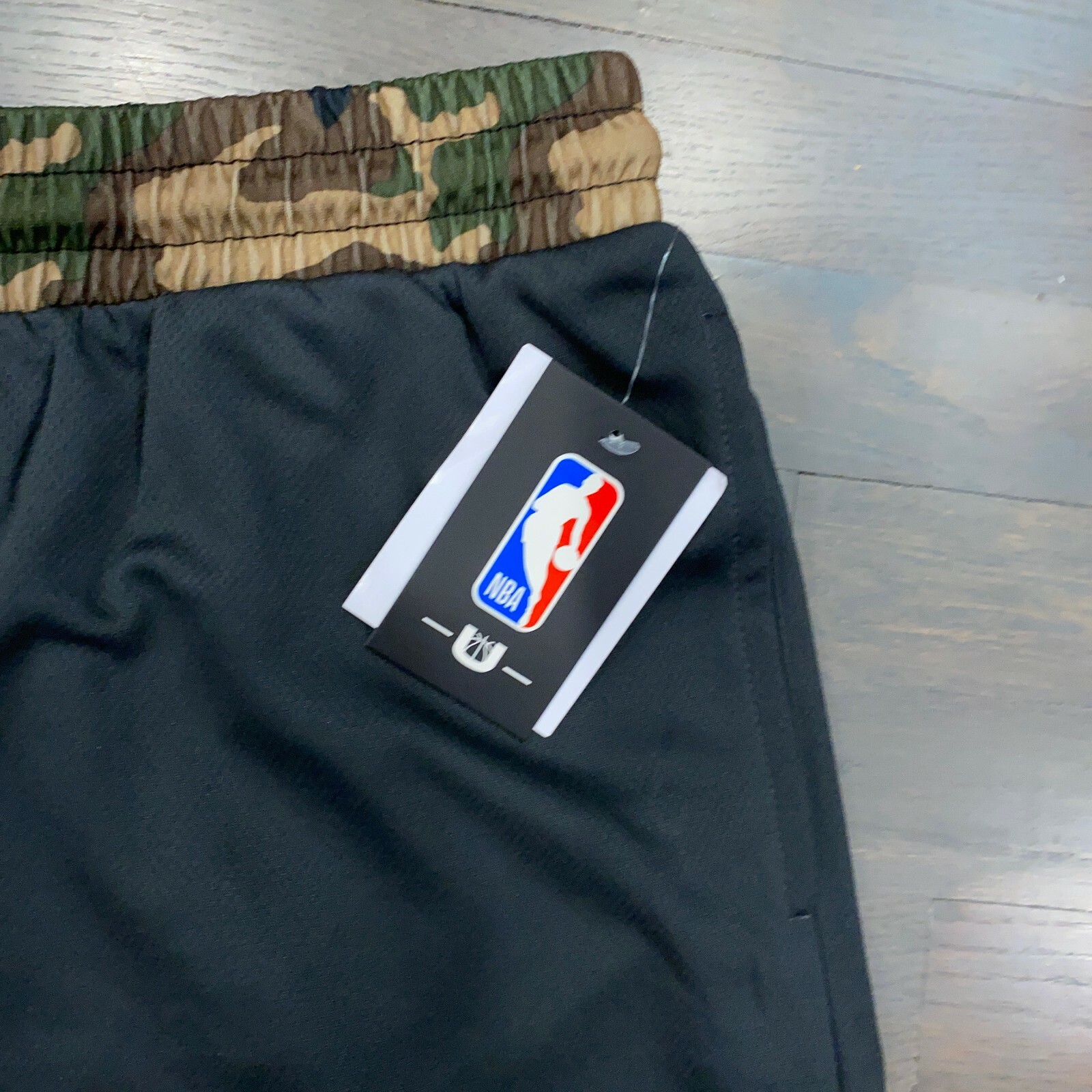 NBA Unk Stephen Curry Golden State Warriors Camo Shorts Men’s Size L New