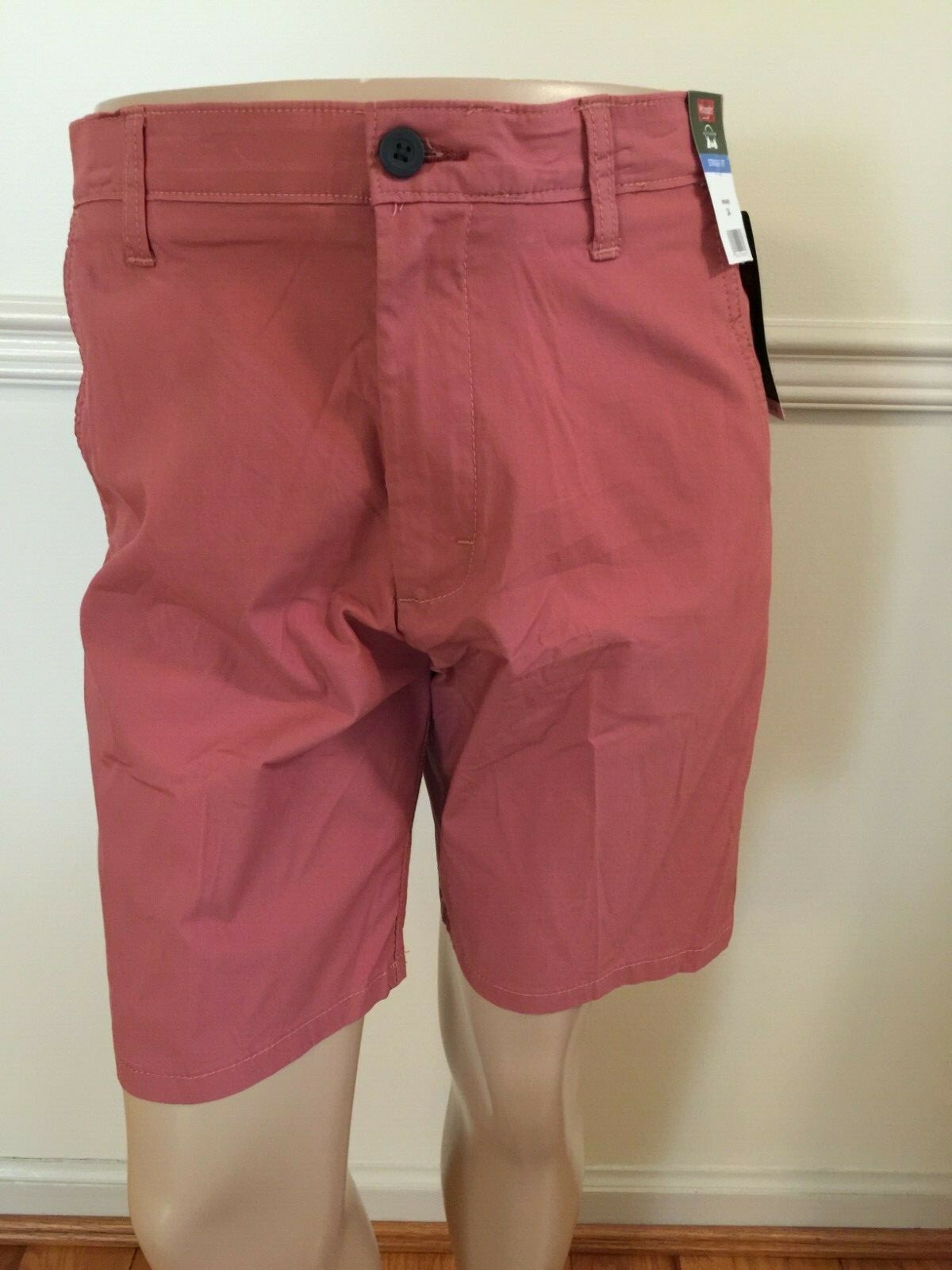 NWT Wrangler Men’s Shorts Flex Waistband & Fabric 5 Pocket Straight 9″ Outdoor