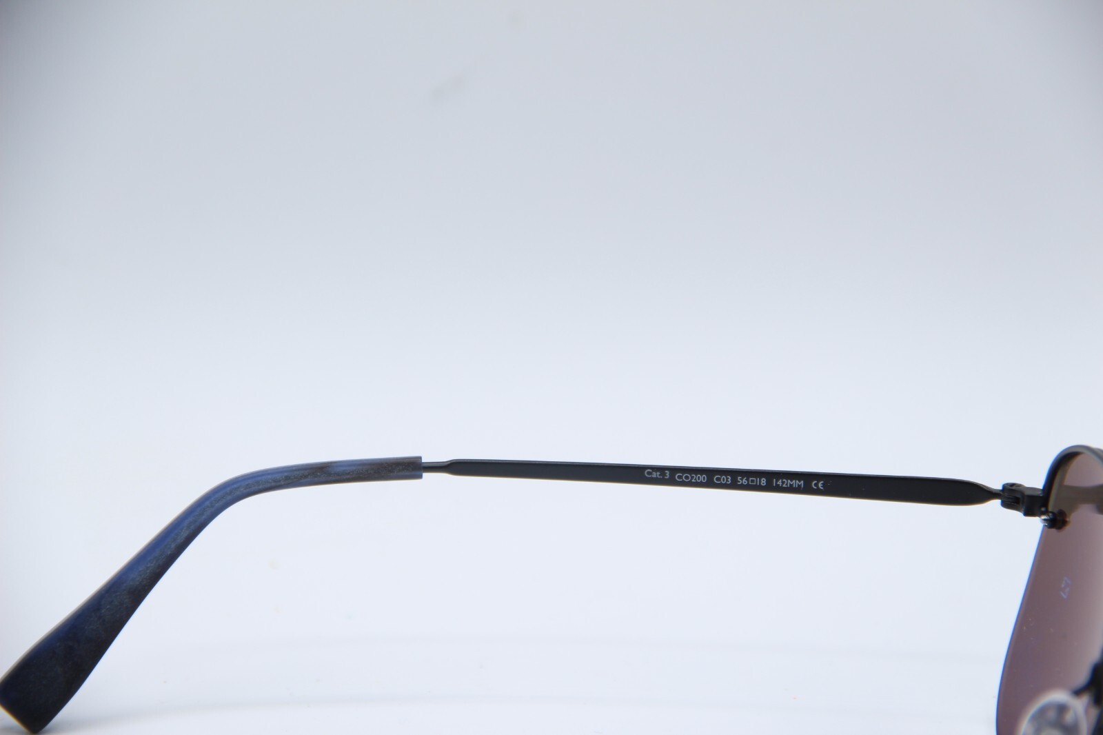 NEW CANALI CO 200 C03 GUNMETAL AUTHENTIC SUNGLASSES 56-18
