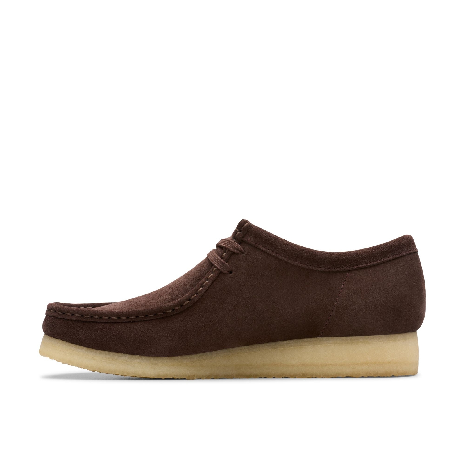 [26156606] MENS CLARKS WALLABEE LOW – DKBROWN SUEDE