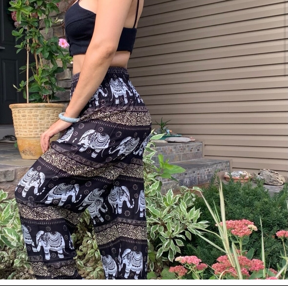Yoga Trousers Pant Rayon Patchwork Harem Pants Boho Hippie Harem Pants