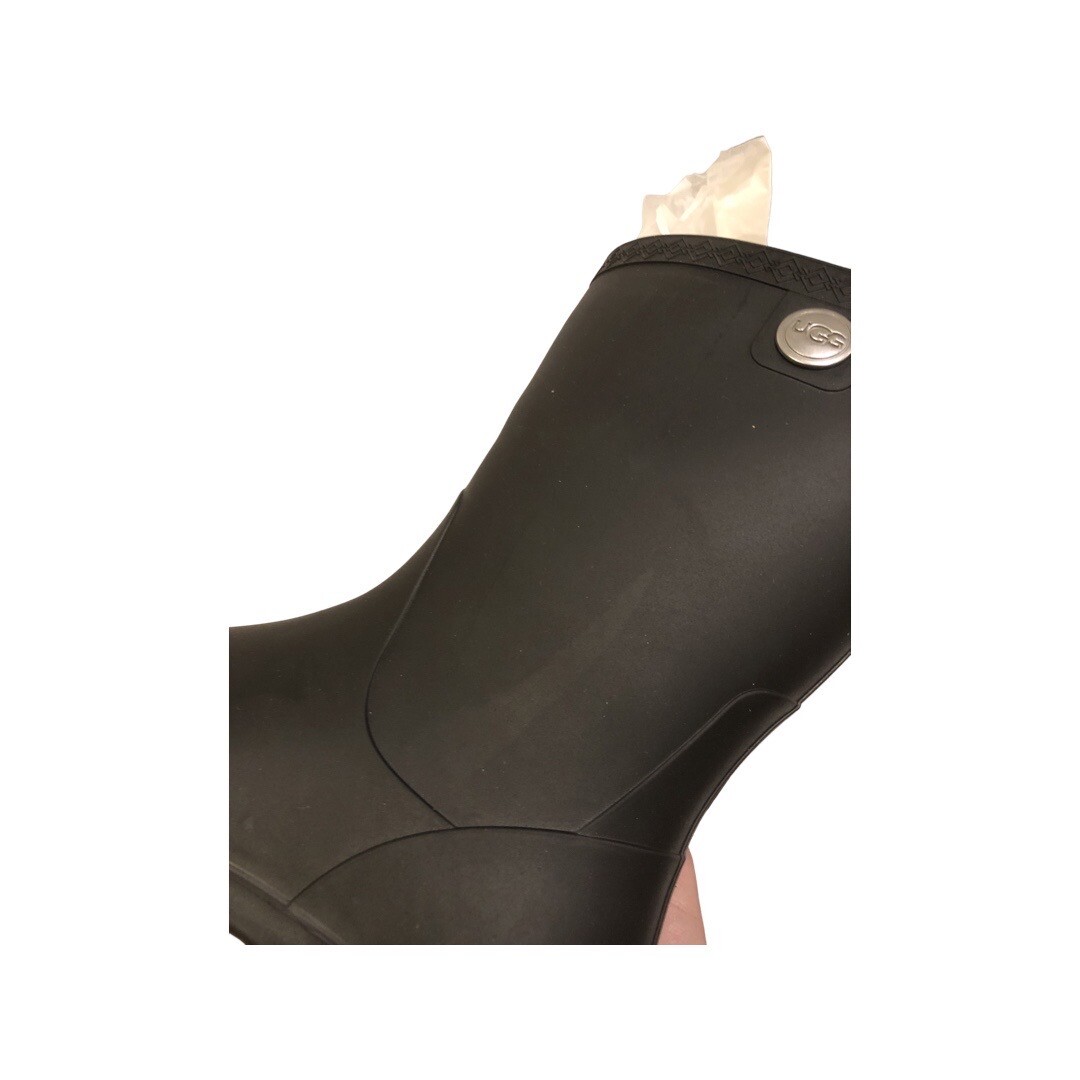 UGG Sienna Matte Women’s Boots Rain Rubber Boots Black 1100510 *