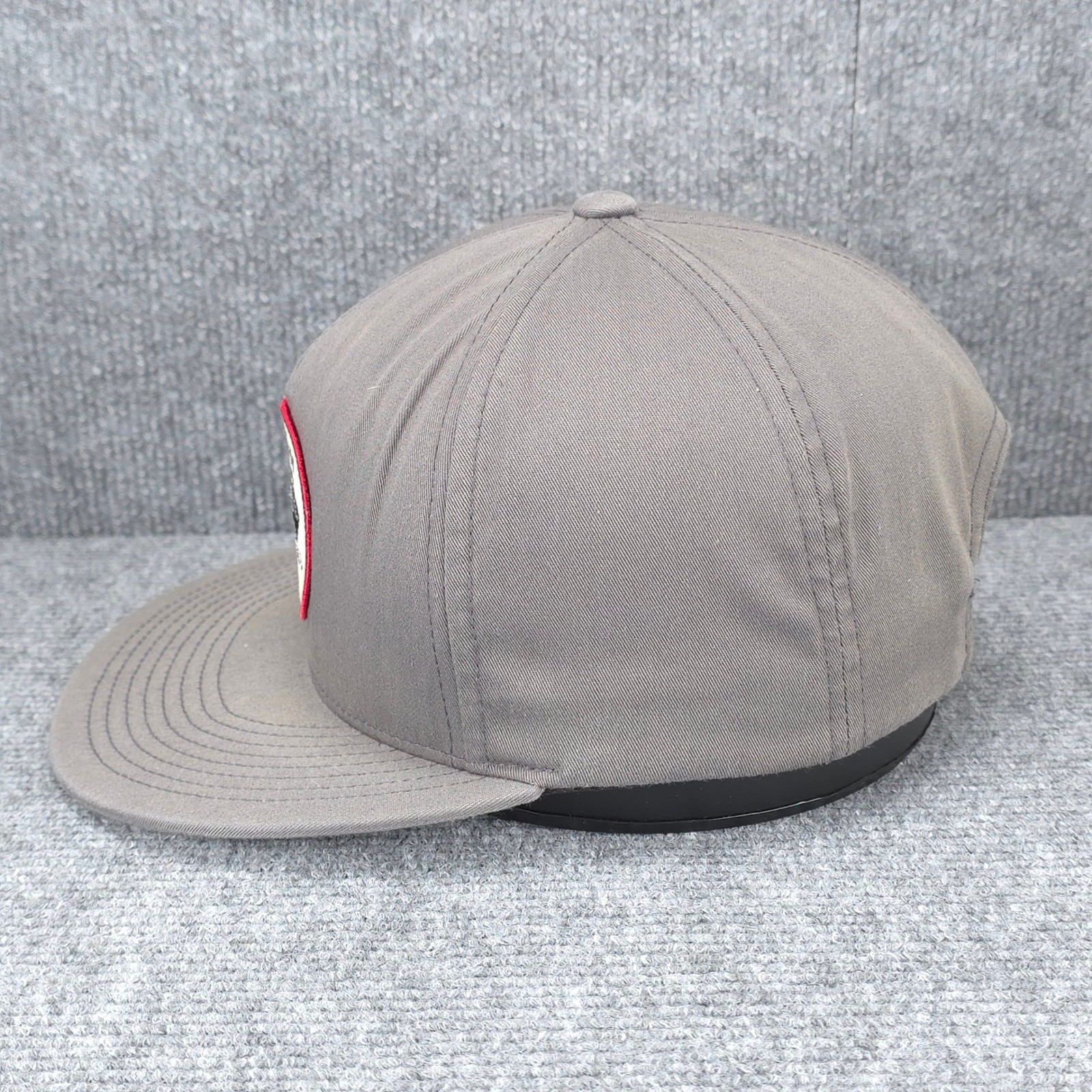 Brixton Hat Cap Snap Back One Size Grey Skate Surf Streetwear Mens Panther