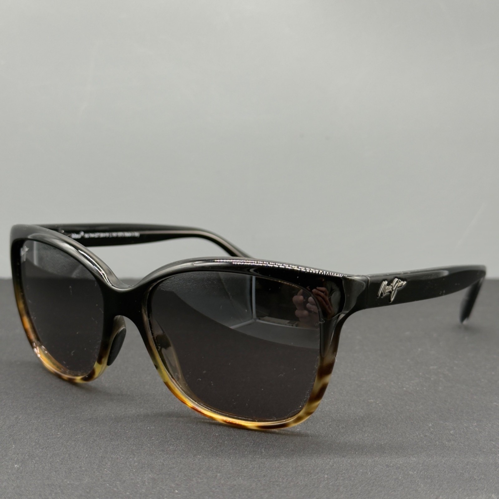 Maui Jim Starfish GS744-02T Sunglasses Black Tortoise Grey 56 16 140