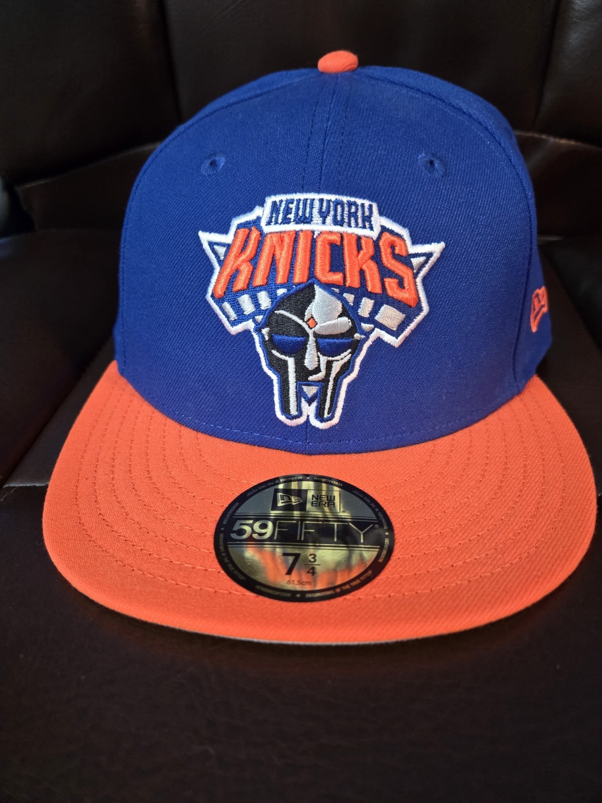 MF Doom x New York Knicks New Era 59FIFTY 7 3/4 Blue DOOMSDAY 2025