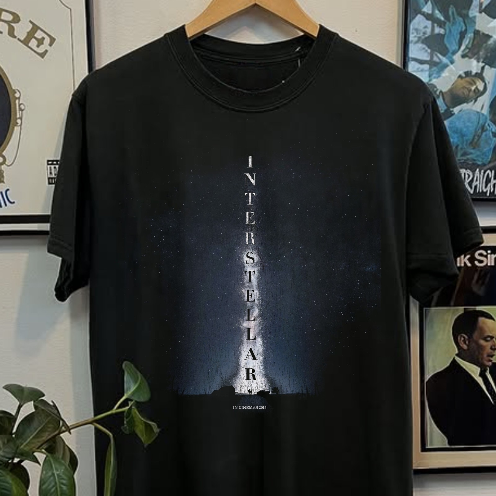 2014 Interstellar Aged T-Shirt Black XL