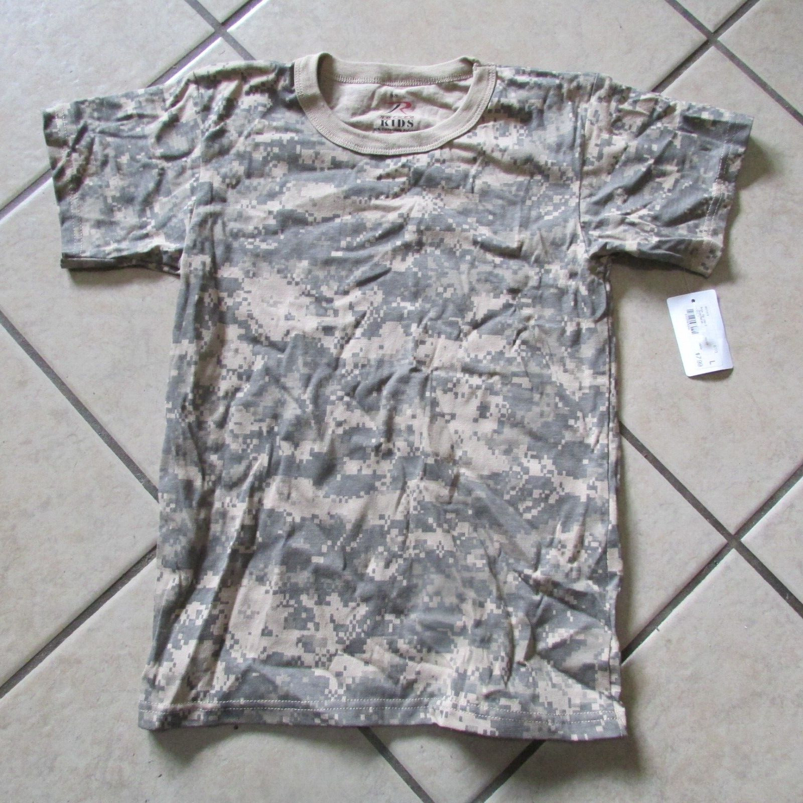 Rothco Kids Digi Camo Large Shirt – New with Tag (B 11)
