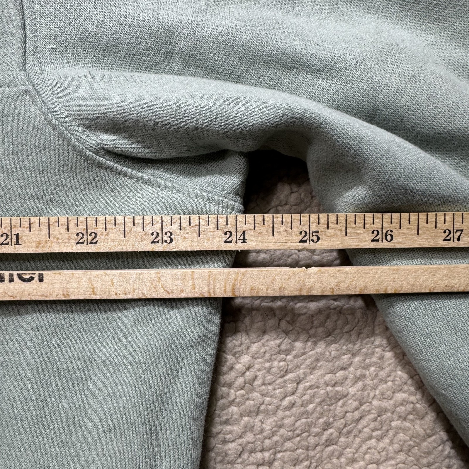 Nautica Pullover Sweater Mens Large Jade Frost Green Half Zip Super Soft Stains