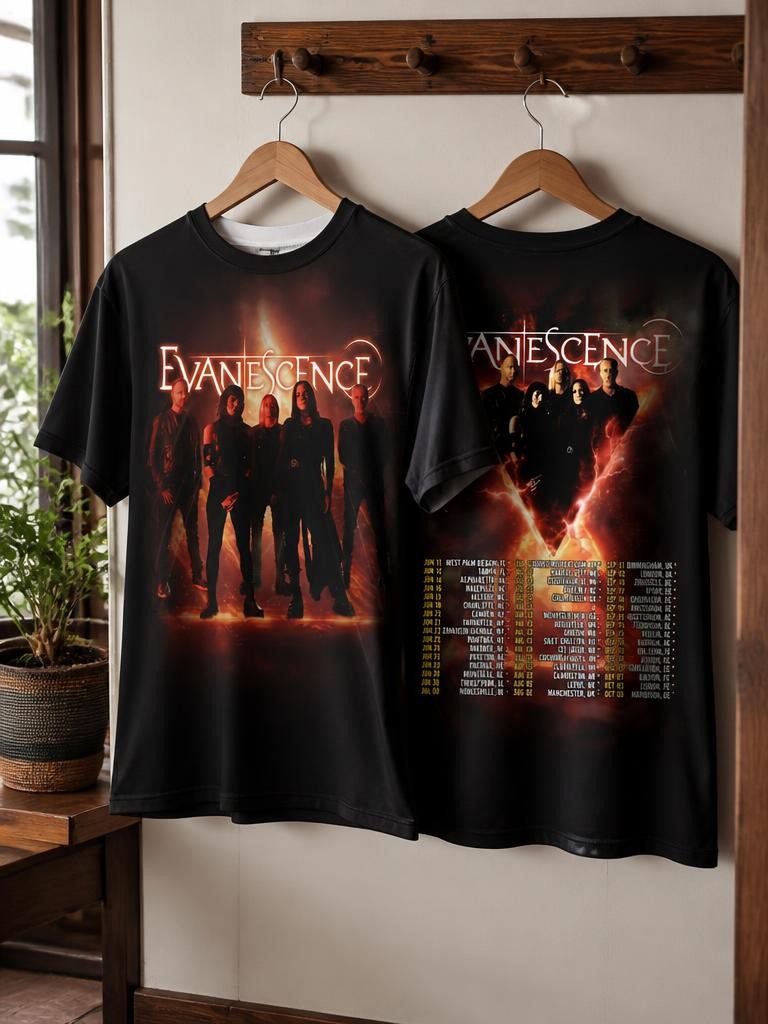 Evanescence Music 3D T-Shirt