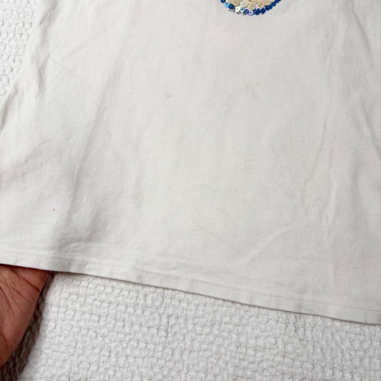 Morgan de Toi sequin rainbow baby tee