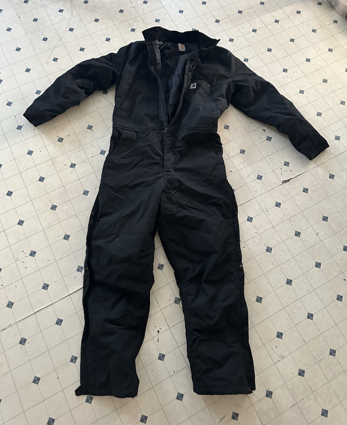 Carhartt Yukon Extremes Insulated Coveralls Black Size Large