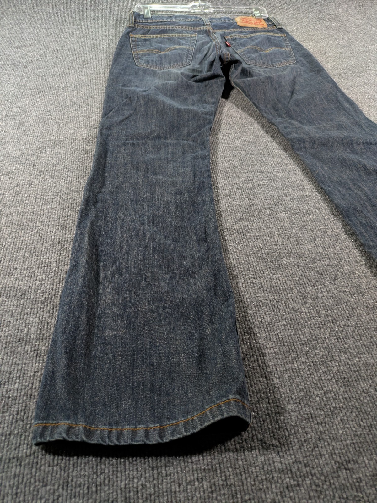 Levis 527 Slim Bootcut Jeans Mens 29×30 Medium Wash Blue Denim Low Rise Cowboy
