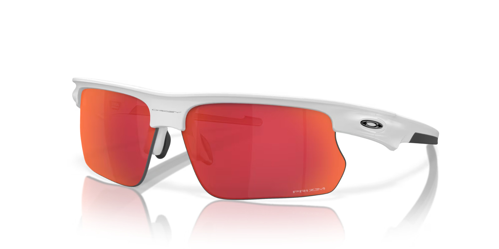 Oakley Sunglasses Bisphaera OO9400-1068 Matte White Frames w/ Prizm Field Lenses