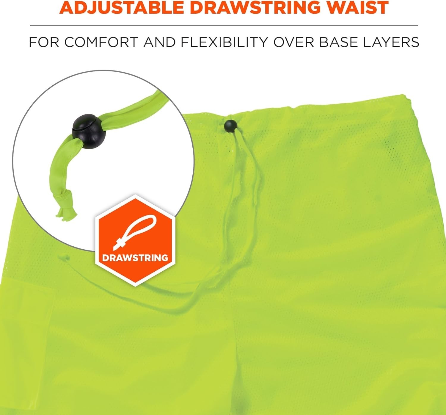 unisex adult Two-tone Class E Two Tone Pants, Lime, Small-Medium