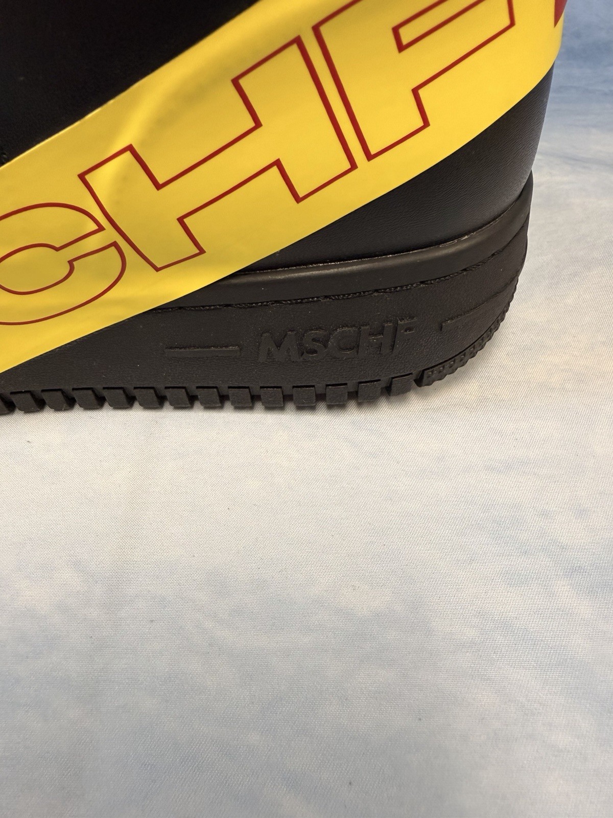 MSCHF-007 TAP 3 MSCHF X Men’s Shoes Black Yellow Size 8 NEW