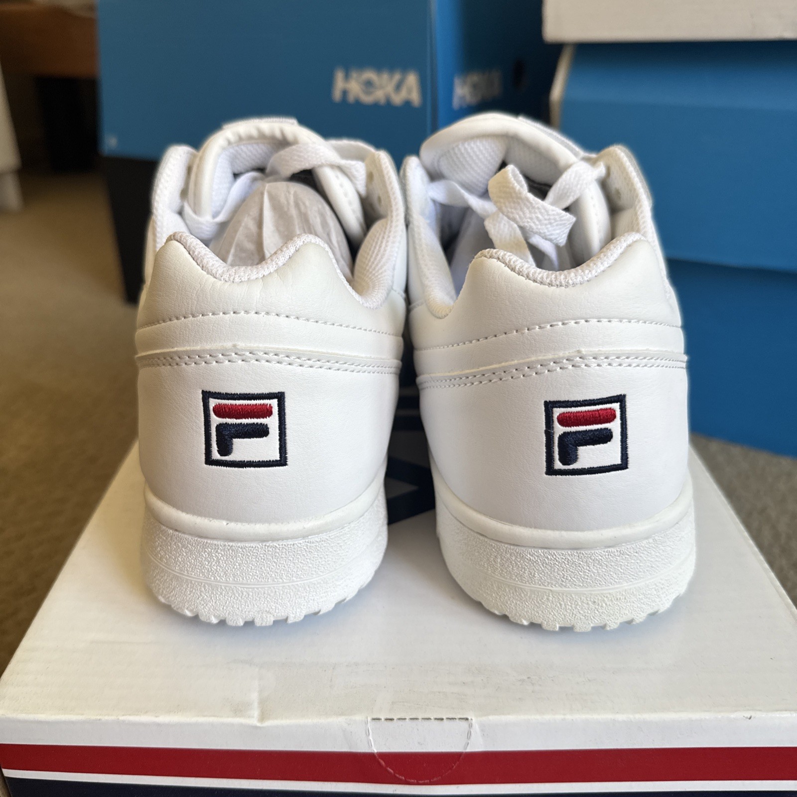 Fila T-2 Snow White Men’s Tennis Shoes Size 10
