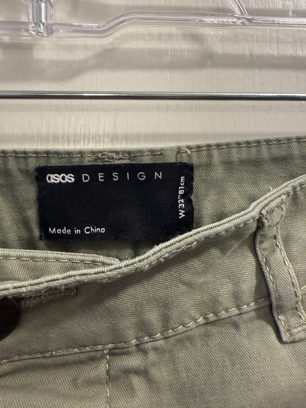 5 Pairs ASOS Men’s 32” 4.5” Inseam Shorts Bundle Blue/Gray/Beige/Green/Denim