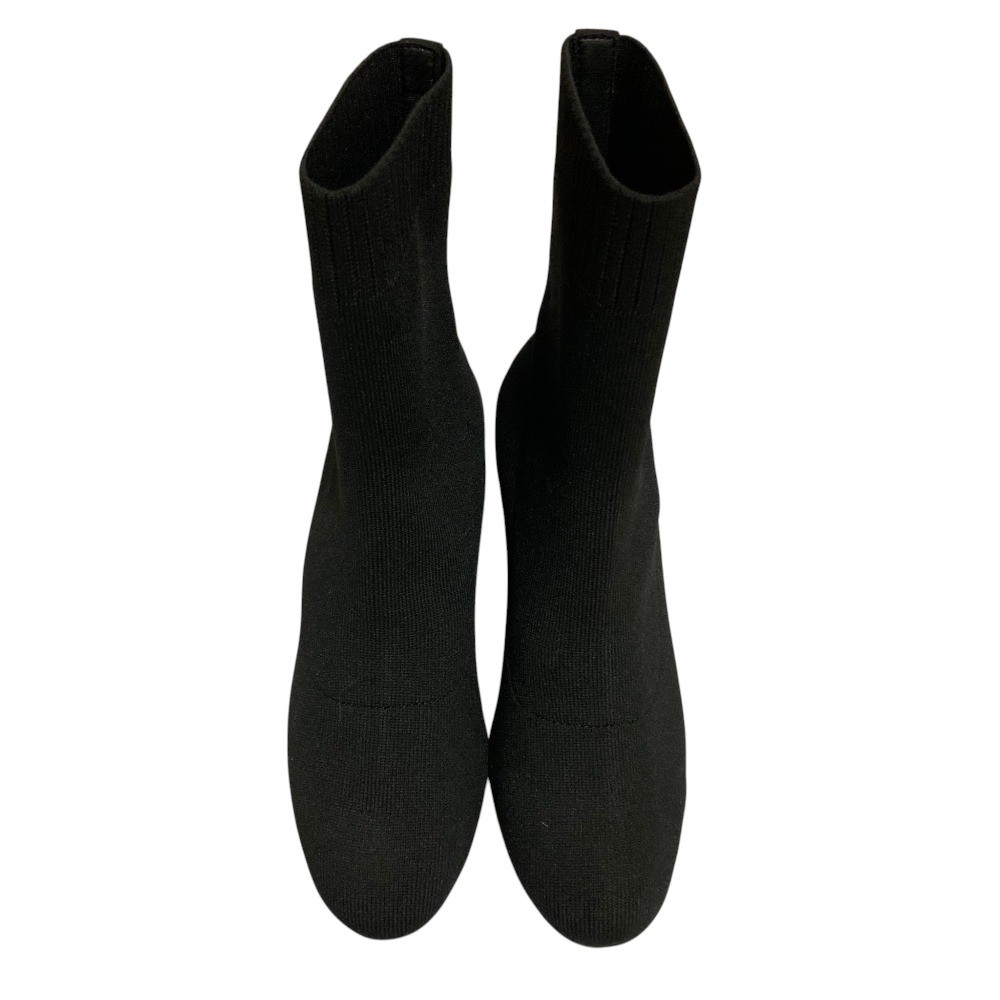 Anne Coquine knit socks for short boots, size 9.3 inches, black. Women USED