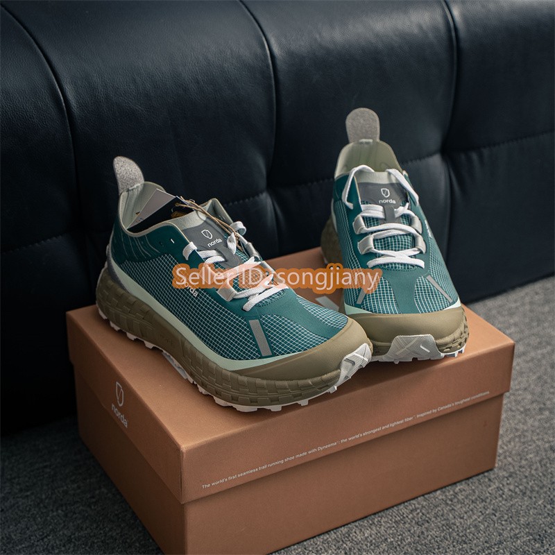 NORDA 001A Dyneema Mountain Outdoor 001MHORIZON Green Unisex Sneakers