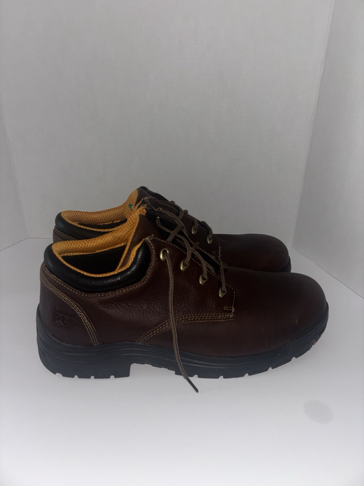 Timberland PRO Men’s Low-Cut TiTAN Safety Toe WP Work Shoes 47028 Brown Size 14M