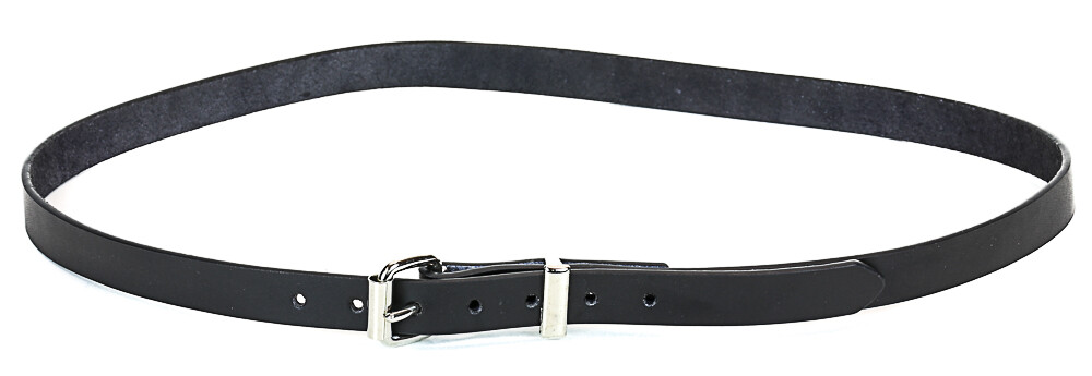 3/4″ Wide Plain Belt Genuine Leather Punk Goth Thrash Metal USA Made 3/4″