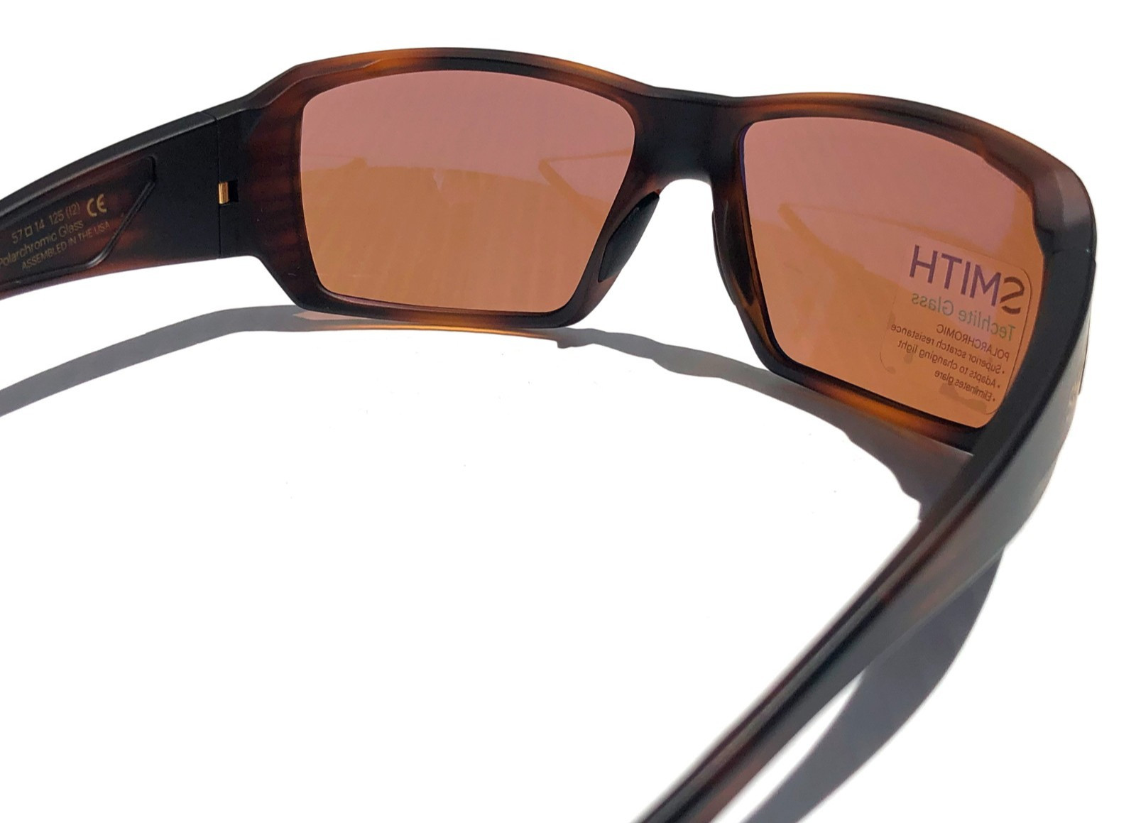 Smith Optics GUIDES CHOICE S Matte Tortoise POLARCHROMIC Copper GLASS Sunglass