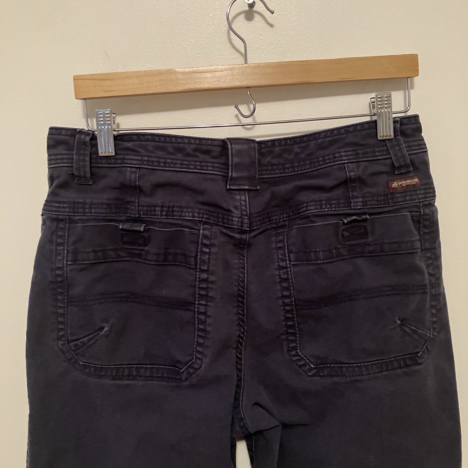 Legendary Outfitters Men’s Stretch Canvas Pants 32×30 Blue Outdoor Gorpcore