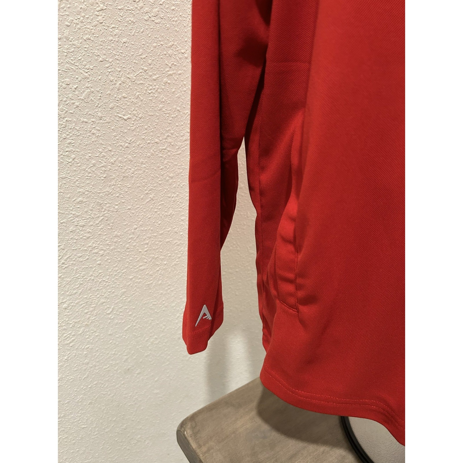 Antigua USA Soccer Full Zip Hooded Jacket Mens 2XL Red Lightweight Performance