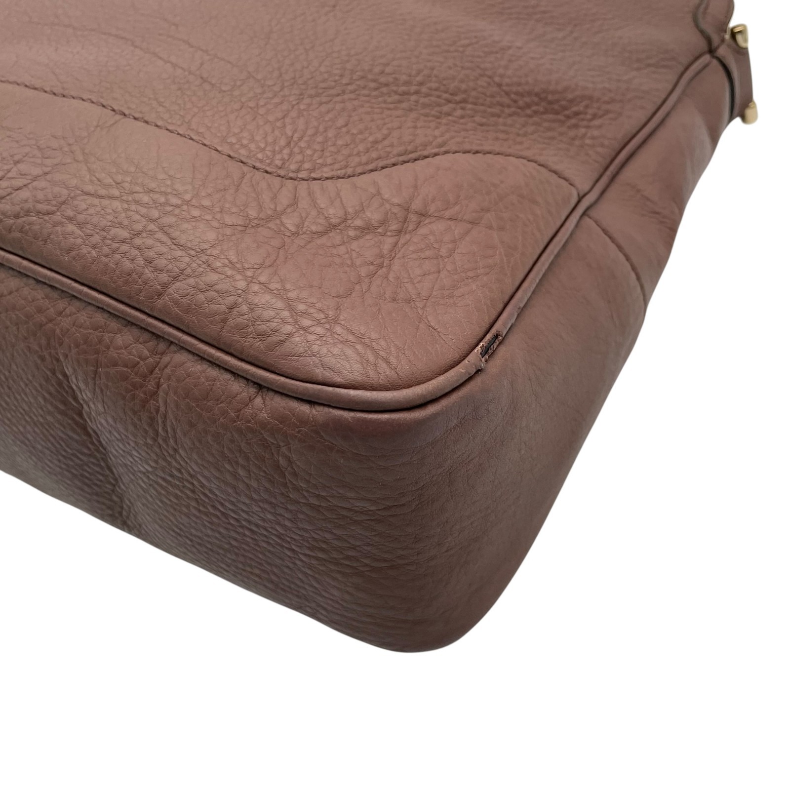Authentic GUCCI Bamboo Tote Bag Leather Pink Gold Hardware Elegant Classic